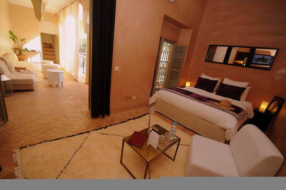 photos du Riad Vendôme Marrakech chambres piscine et spa